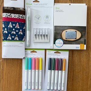 Cricut Crafting Bundle with Pens and Tools